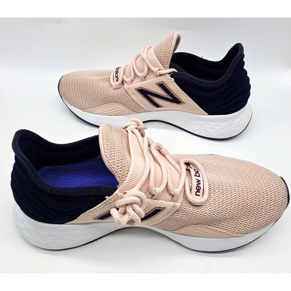 New Balance Fresh Foam Roav WROAVSG Sneaker Women's 7 Pink Blue Run Walk - Picture 10 of 16